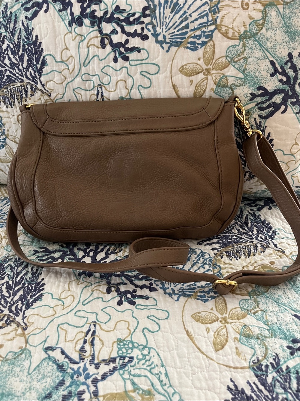Tory Burch Brown Leather Crossbody Bag - Picture 3 of 4